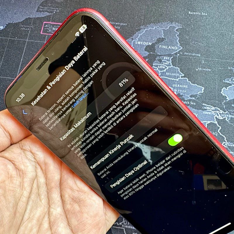 onelbubu's tweet image. Wts 
Iphone XR 128 GB ex ibox Product RED
Fullset

Battery Health 81 %
Overall masih mulus
Tidak ada dent
Lecet pemakaian aja
Sdh terpasang Tempered Glass spigen 
Sdh terpasang ring kamera  

Price?dm
#wts #wtb #zonauang #lebaran #bu #jualiphone