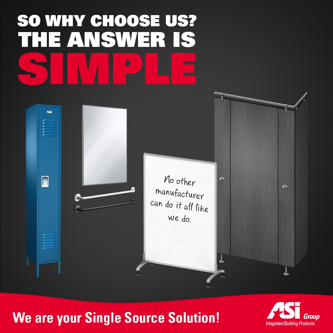 AsiGrp's tweet image. Elevate your next project with ASI Group. We offer the industry’s most cutting-edge hand dryers, soap dispensers, baby changers, paper towel dispensers, partitions, lockers, and visual display products, and so much more.

Why ASI Group is so convenient: ow.ly/CjPV50RaUiB
