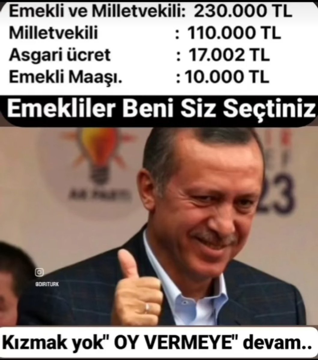 @celebi_kahraman Amin #AkpsizBirTürkiye #EmekliCevabınıSandıktaVerdi