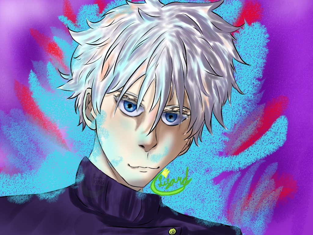 DeLizardKING's tweet photo. #gojofanart #GojoSatoru #jujutsukaisenfanart #jjk #ArtistOnTwitter #artist #DigitalArtist #art2024 #Fanarts https://t.co/I4j8SJPX5T