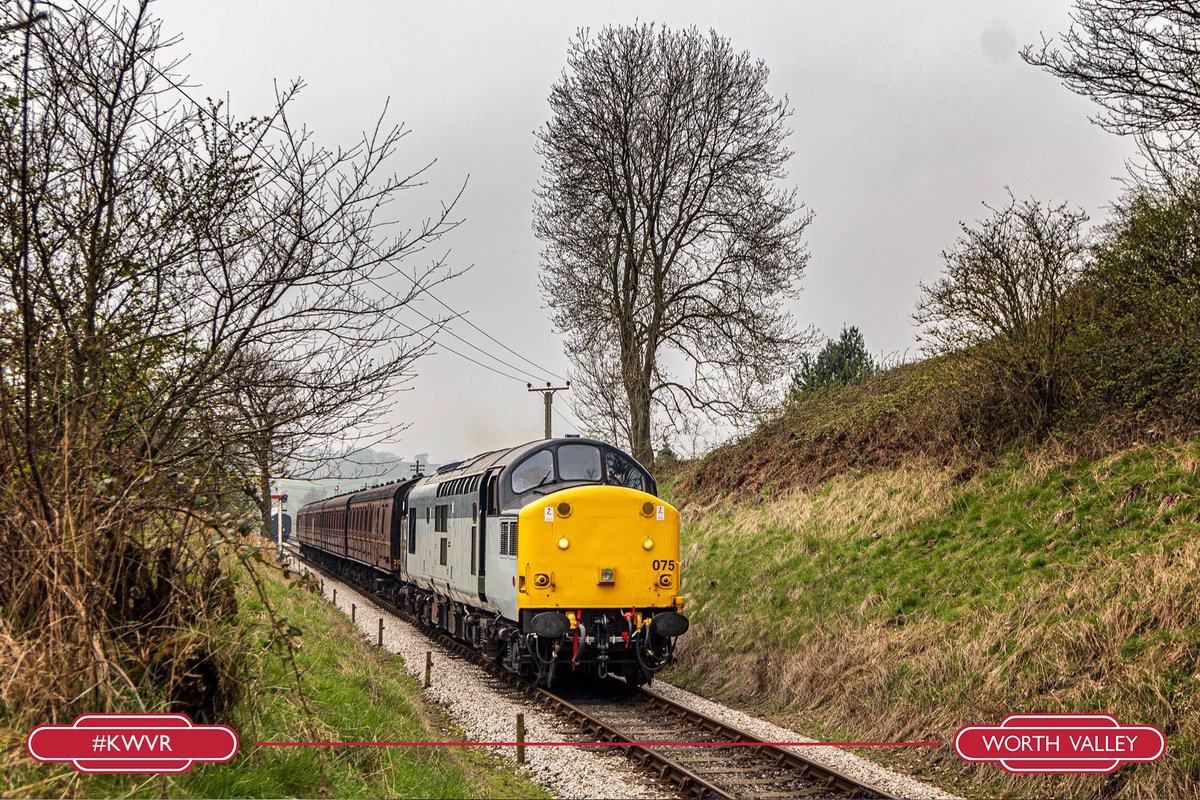🚃Diesel & Ale Day🍺 Our Class 37 will haul the Jubilee Bar through the Worth Valley on Saturday, 13th April, departing Haworth at 0916. Enjoy a pint of hand-pulled real ale from the authentic bar. Book online: kwvr.co.uk/events/diesel-… #kwvr // kwvr.co.uk