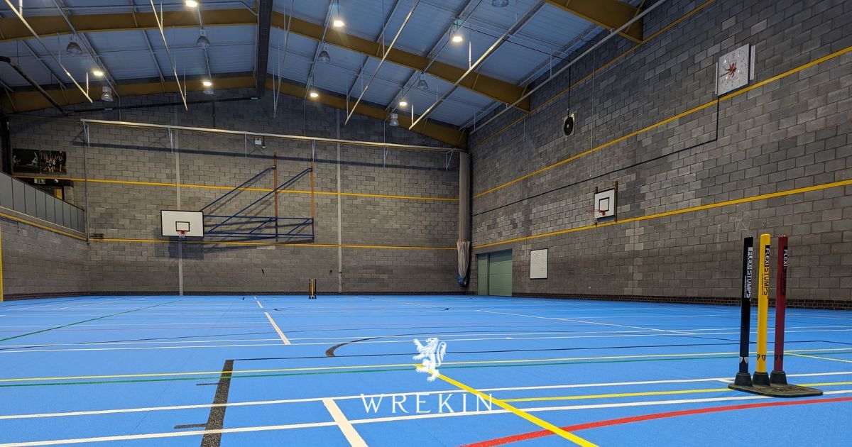 We don't mean to brag, but how great does our new Sports Hall floor look? 😎 

#WrekinCollege #SportsHall #Sport #New #CheckUsOut