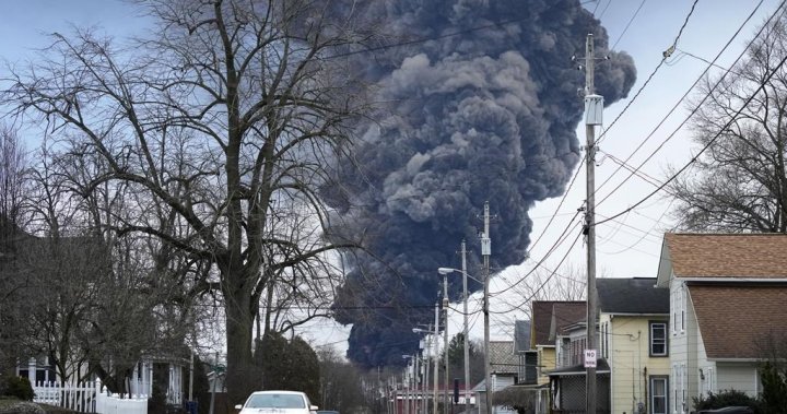 $600M settlement reached in Ohio train derailment that set off toxic plume dlvr.it/T5HCPD