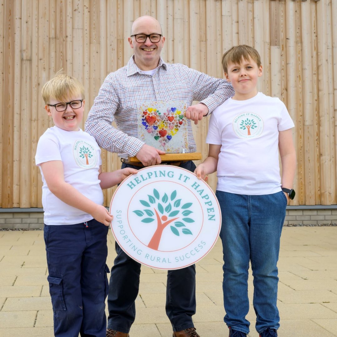 🎉 HELPING IT HAPPEN AWARDS 🎉 🌳 Today we marked the official launch of our Helping it Happen Awards, kindly sponsored by @naturescot at last year’s Rural Property Award winner Adventure Kids Adventure Park. ⭐️ Follow the link below to find out how you can nominate someone!