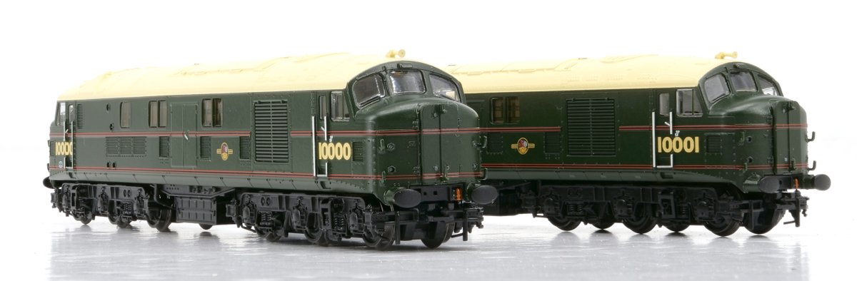 The LMS’s pioneering diesel-electric ‘Twins’ 10000/10001 are the latest arrivals from Bachmann’s ‘N’ gauge Graham Farish range. Mark Chivers assesses these new additions in HM203, on sale now, and online here: hubs.ly/Q02scKbc0 #keymodelworld #hornbymagazine