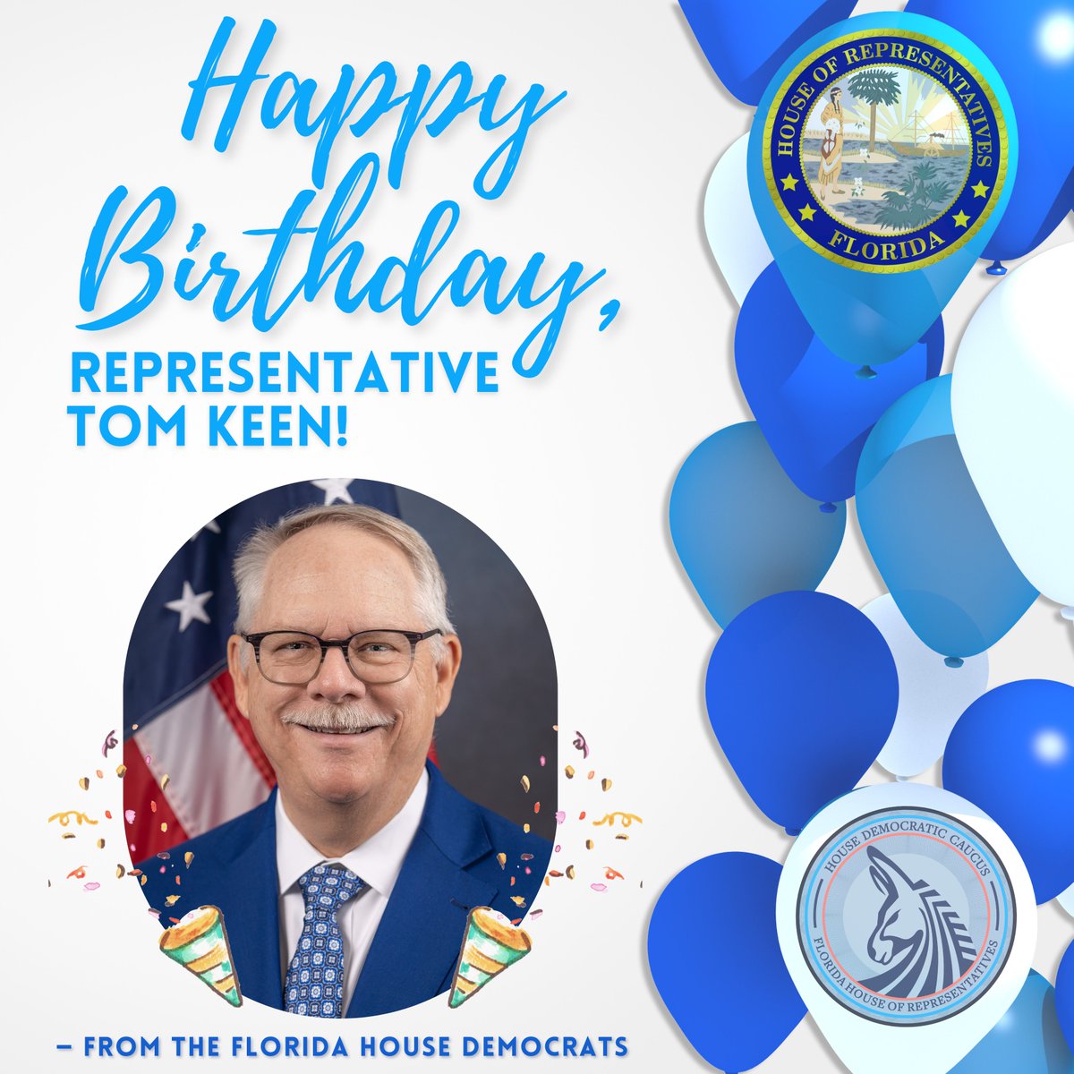 Wishing Representative @KeenForFL a very happy birthday today!