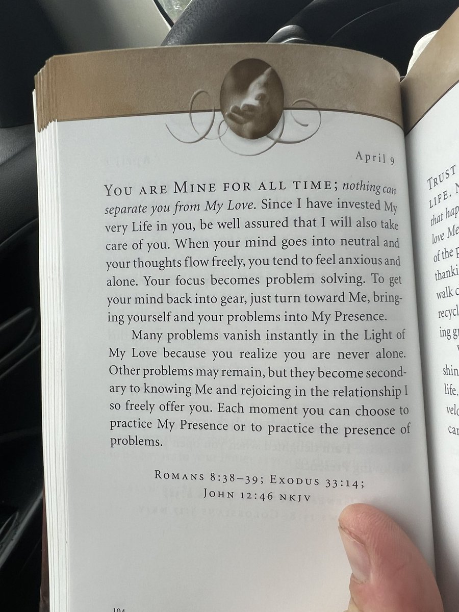 Daily Devotional April 9 #jesuscalling