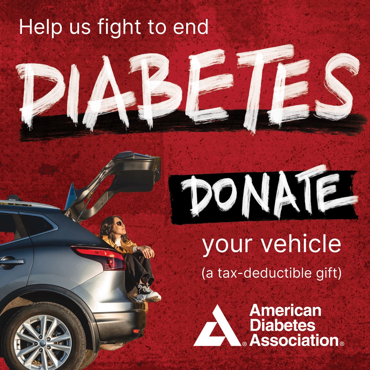 #DYK: That when you donate your vehicle to the ADA, it becomes tax-deductible? Your generous donation can support the over 38 million Americans living with diabetes! 💙 Learn more about how you can make a difference at diabetes.org/cars. #WeFightDiabetes