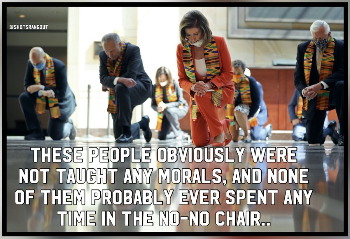 These people obviously were not taught any morals, and none of them probably ever spent any time in the no-no chair..