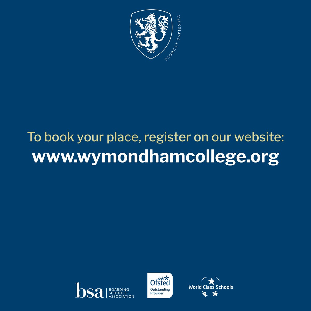 Visit us this summer and find out more about the outstanding opportunities at Wymondham College. Book your place at our Open Events now. @BSAboarding @GoodSchoolsUK