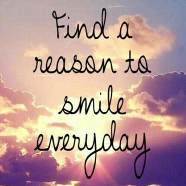 Good afternoon, Happy Tuesday.

Weather your day is going well or not as planned we would like to remind you to take a moment and find 1 thing to smile about. 😀

There is always a reason to smile 🌈

#SFH🌻