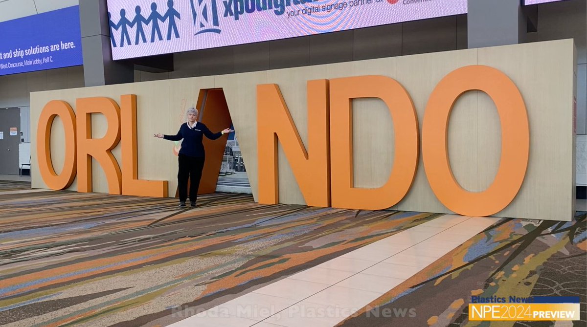 It's been six years since the last NPE, and a lot of things have changed. I visited Orlando earlier this year for a series of videos on what to expect at NPE2024. (They're free to view, you can find links to them all here.) plasticsnews.com/video/npe2024-…