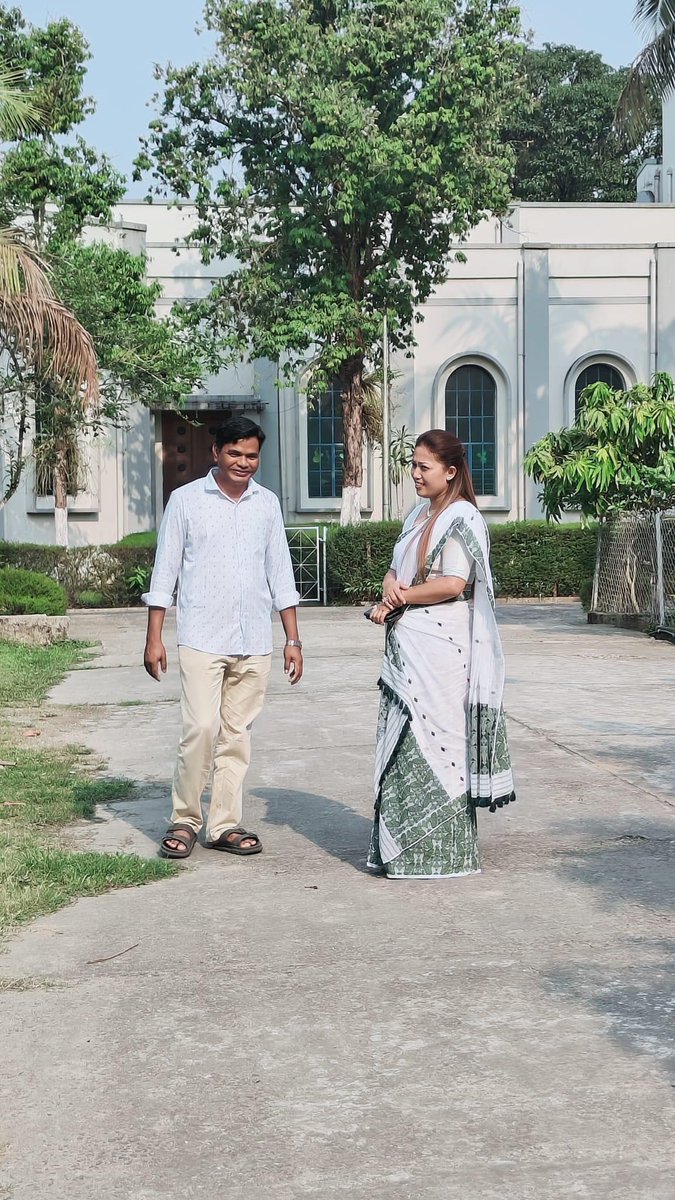 RiyaSangma_bjp's tweet photo. Meeting new people and exploring new places teaches us a lot. Today, I had a meaningful interaction with Fr. during my visit to the Bishop House in Dibrugarh. https://t.co/IzYQYSeRZu