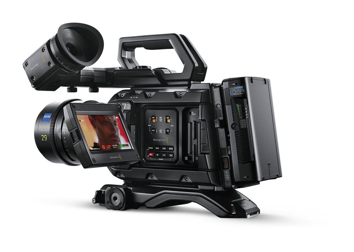 Blackmagic URSA Mini Pro 12K OLPF: Netflix approved, perfect for virtual production.

12K resolution
Optical low pass filter for reduced moiré
14 stops dynamic range
Blackmagic RAW for flexible post-production
Get it from Plan Shoot Deliver!
 #BlackmagicDesign #VirtualProduction