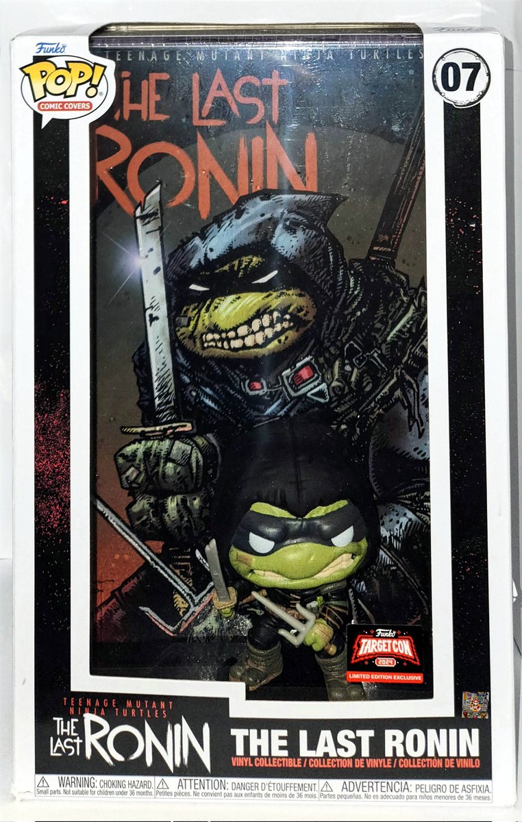 Top of the Turtle Tuesday to you, #FunkoFamily!

Grabbed The Last Ronin Comic Cover. Pretty great!! Hope everyone's day goes well ~ keeping all in our thoughts🙏🤟

#FunkoPop #FunkoFunatic #Funaticofthemonth #FunkoComicCover #TheLastRonin #TMNT #Comics #Collectibles #Figures #Toy
