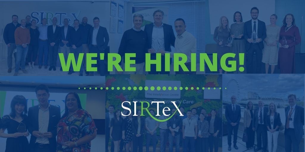 We're hiring! Interested in joining out team? Check out our newly listed roles: Regional Sales Manager, Finance Director, Medical Device Sr. Program Manager and Lead BI Architect. Find details on Sirtex careers here: bit.ly/3NwKTvF