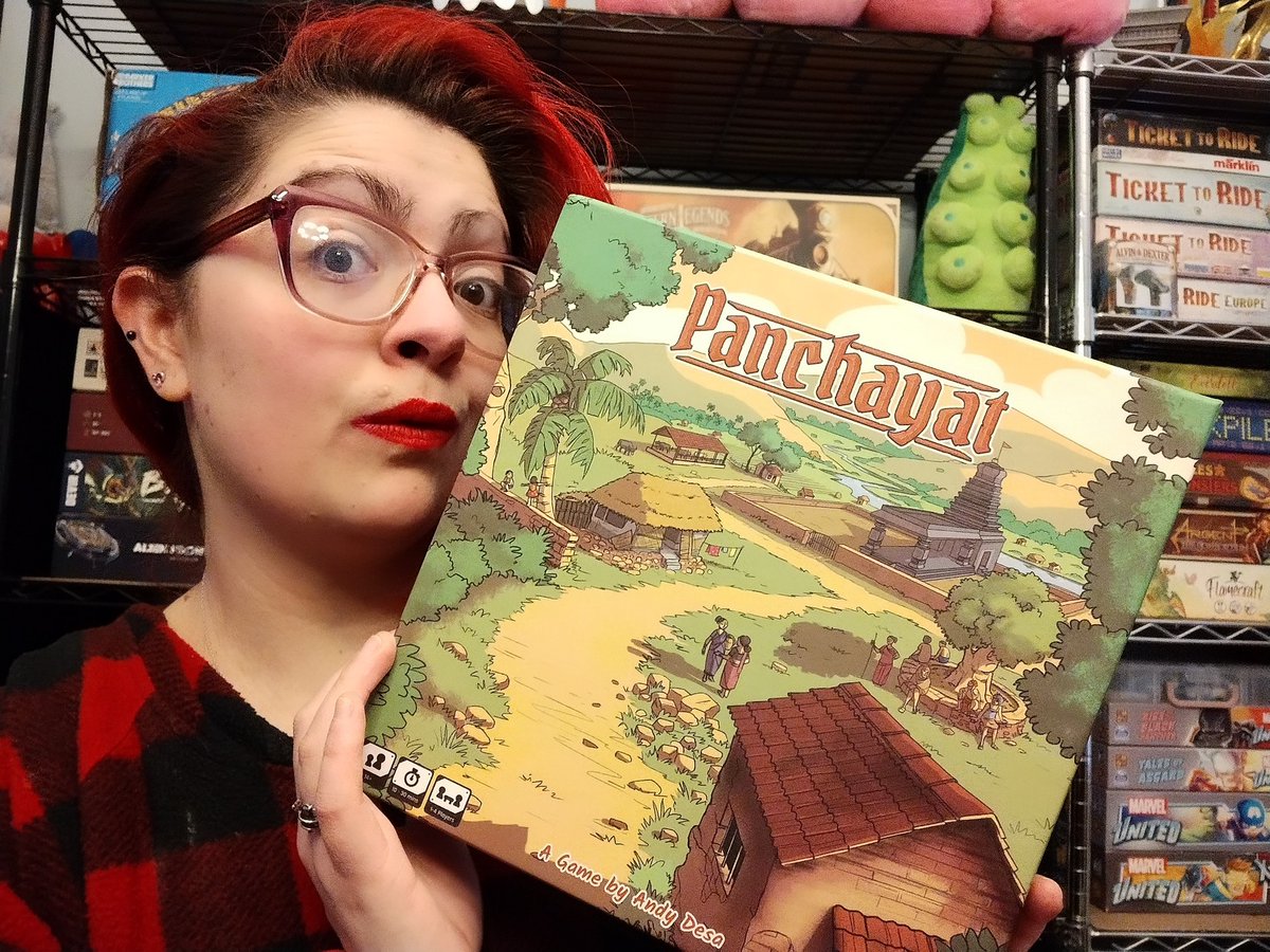 #NewReview! Check out #Panchayat from @KheoGames if you like tile laying, city building, and end game bonuses! -- settleroftheboards.com/build-the-best…

#boardgames #boardgameblog #boardgamereview #boardgaming #boardgamer