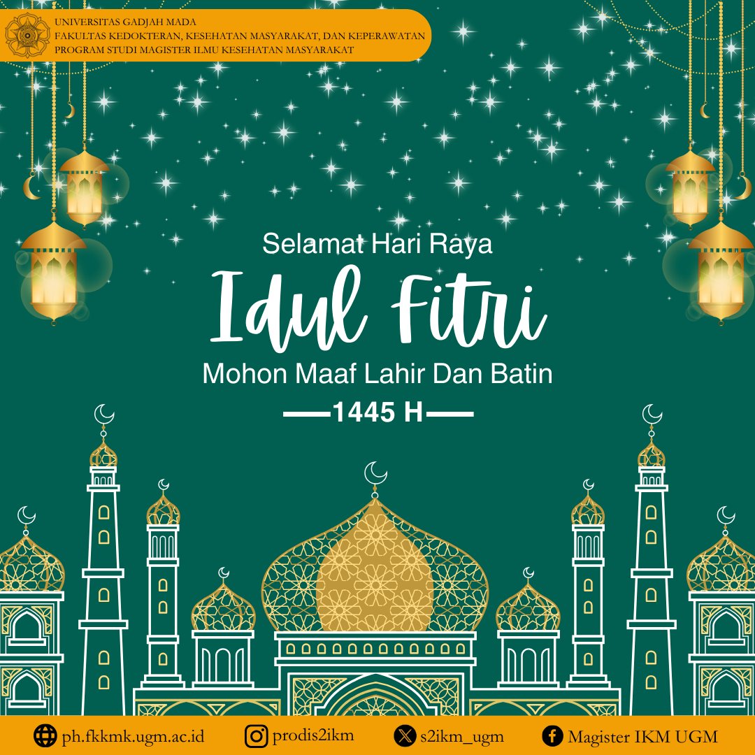 S2 Ilmu Kesehatan Masyarakat, UGM tweet media