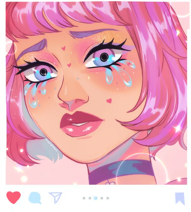 hello #PortfolioDay!I'm Melissa Capriglione, a comic artist and illustrator who specializes in colorful LGBT+ magicMy debut graphic novel, Basil and Oregano, is in stores now!I do comic covers, interiors, and colors and work best with MG and  