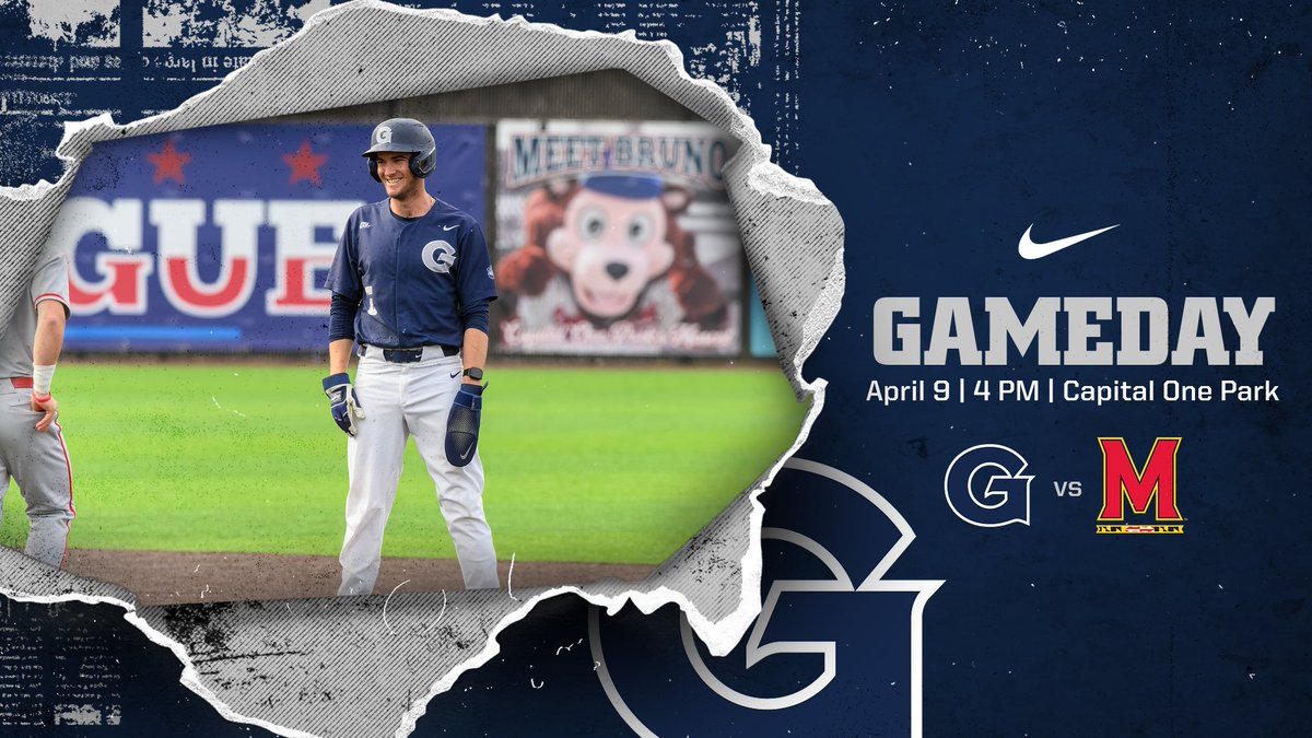 Back to work💼 🆚 Maryland ⏰ 4 PM 📍Tysons, Va. 🏟️ Capital One Park 📈 tinyurl.com/292k7rpe 📺 tinyurl.com/3rshvzek 🎟️ guhoyas.com/baseballtickets #HoyaSaxa | #Team154