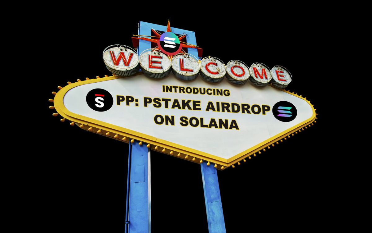 Just dropping this here! 👀 BIG PP = BIG $PSTAKE airdrop for upcoming @solana liquid staking stkSOL launch 😎 Get started with PP now 👉🏼 pp.pstake.finance