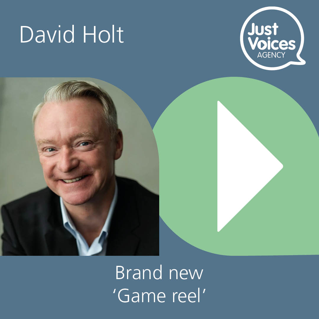The ever brilliant and supremely talented @davidholtactor has a smashing new 'Game Reel' that you need to listen to! Go on, whack this in your ears and enjoy... justvoicesagency.com/voice/david-ho… #JustVoices #VoiceOver #VoiceOvers #VO #VOLife #VoiceActing #voiceovernetwork #homestudio