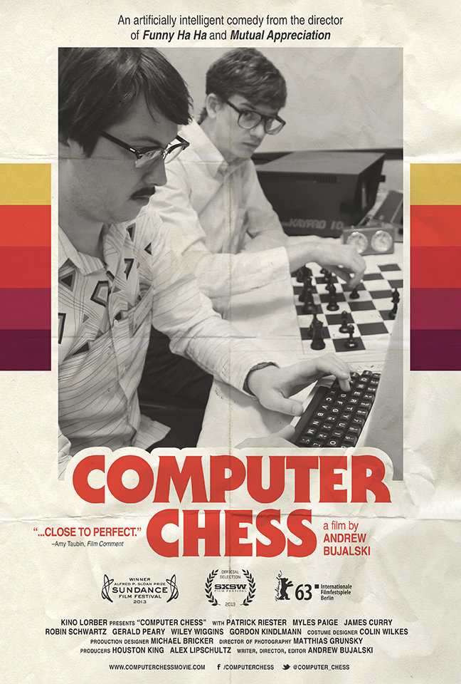 This week at the Emory Cinematheque—'A.I. and Film' presents the indie techno-comedy COMPUTER CHESS (Andrew Bujalski, 2013)! Free and open to the public, Wednesday, 7:30pm, White Hall 208. Thanks to @emoryufm and @emorycollege for their support!