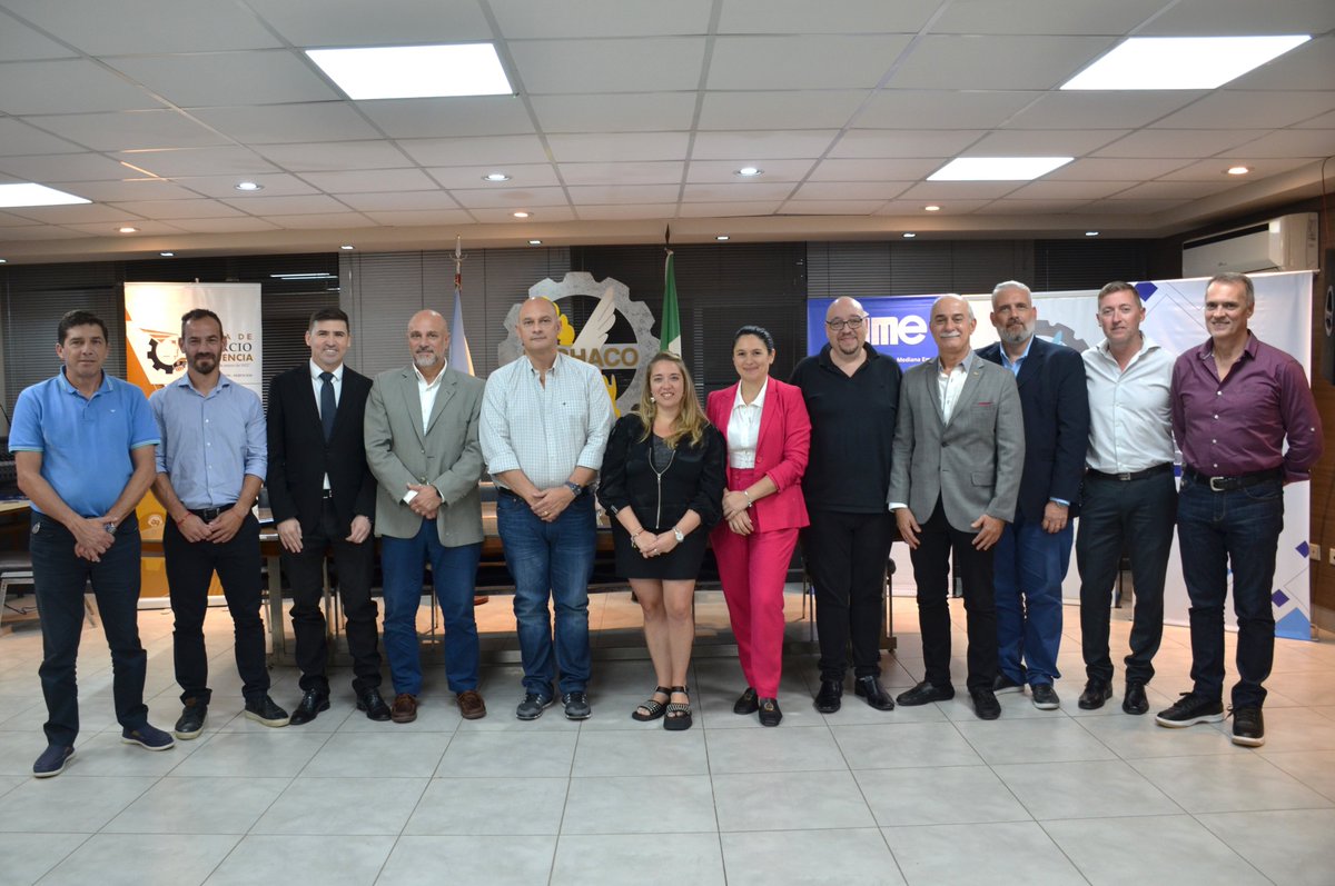 HERRAMIENTAS Y EDUCACIÓN FINANCIERA PARA LAS PYMES #CAME, la @CNVArgentina y el @banco_nuevo, llevaron a cabo un encuentro en la sede de la @fechacochaco con el objetivo de acercar a las pequeñas y medianas empresas instrumentos de financiamiento y beneficios del mercado de…