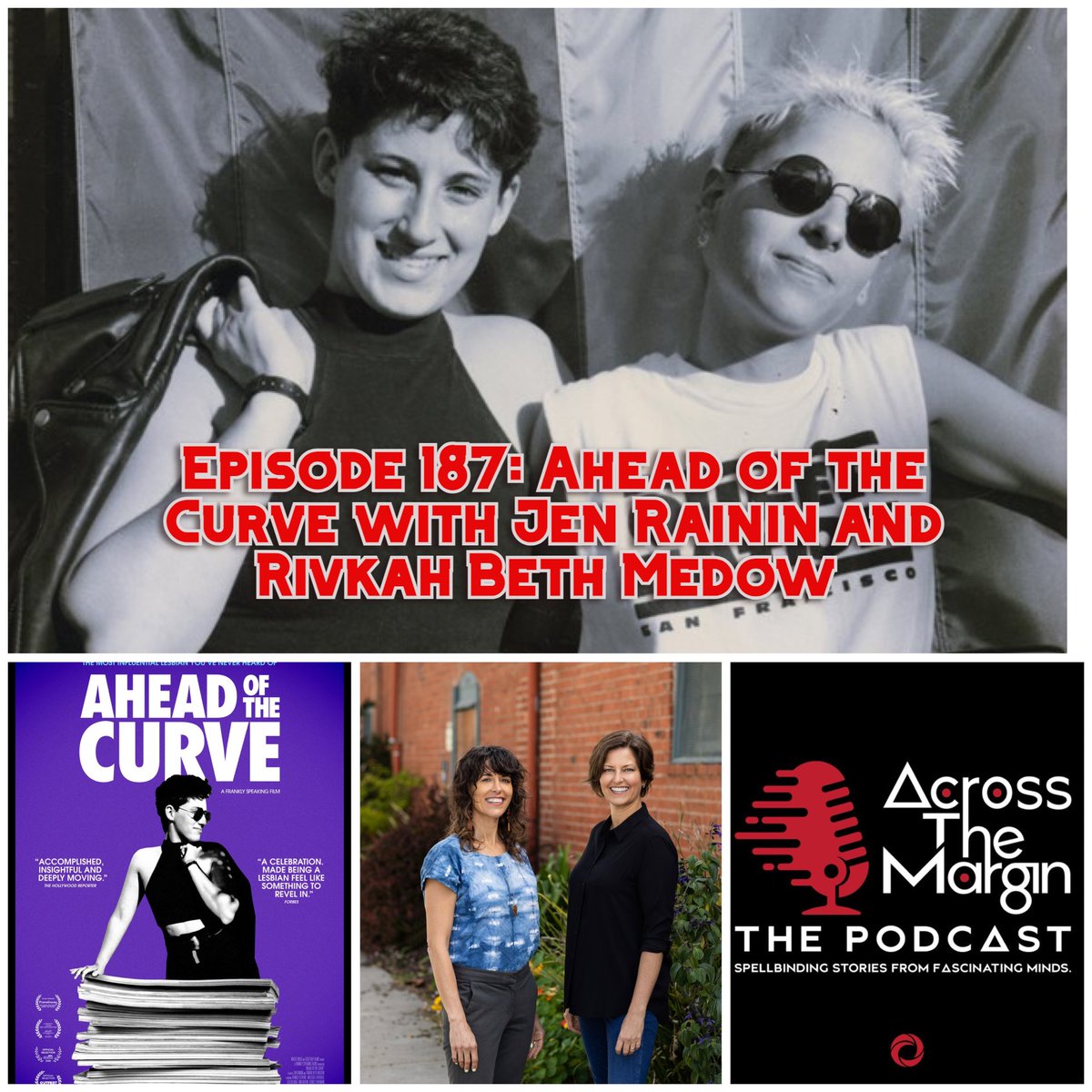 Across The Margin: The Podcast celebrates lesbian-rights icon Franco Stevens through an interview with directors Jen Rainin and Rivkah Beth Medow! @CurveFdn @CurveMagMovie @osirispod #AheadofTheCurve Apple:podcasts.apple.com/us/podcast/acr… Spotify:open.spotify.com/episode/5frddI…