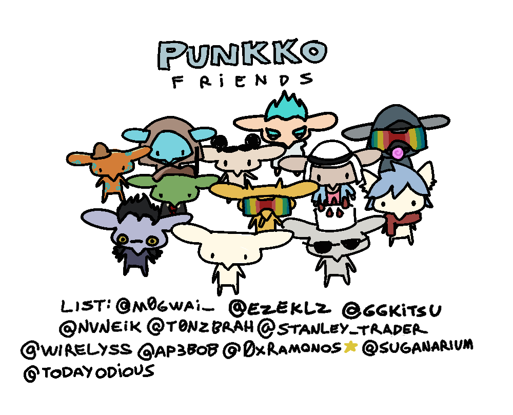 new fren in our community! thank you @todayodious for supporting punkko!