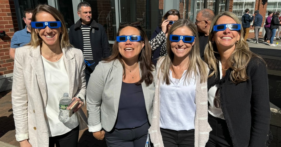 Our colleagues in Portsmouth had an unforgettable experience watching the eclipse yesterday. We're not sure if they were more impressed by the eclipse or their cool new shades, but it was a fantastic day for #LifeAtBottomline.