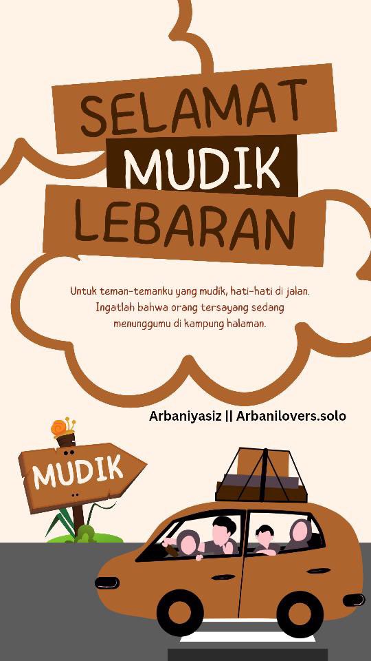 Untuk teman-teman yang mudik hati-hati di jalan yaaa, selamat berkumpul dengan keluarga💖🔥 

#Arbaniyasiz #Arbaniloverssolo