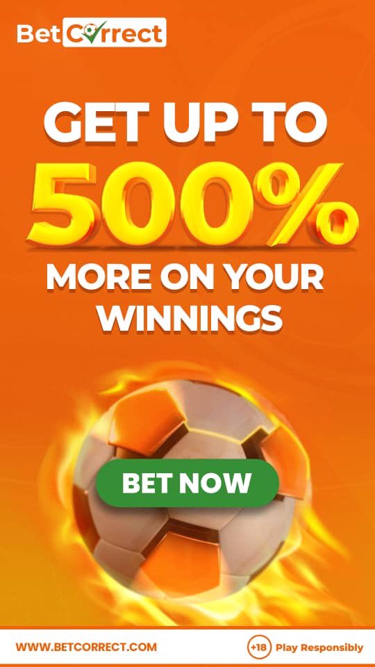 Let’s win on BetCorrect with their huge and crazy bonus. Will be dropping a 100% sure banker 2 odds today 

Register here 👉: bit.ly/Apex_bet
