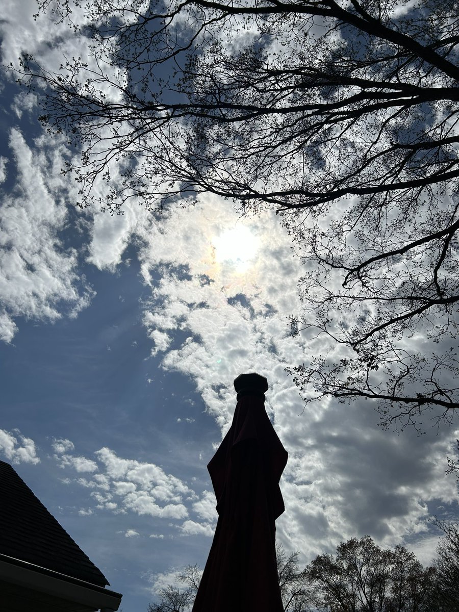 Solar eclipse view in @AlexandriaVA #solareclipse #Alexandria