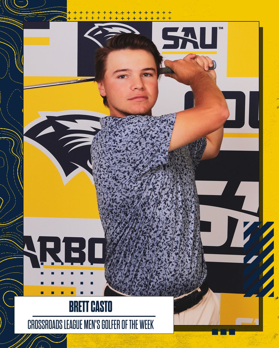 ⛳️ | Brett Casto recognized as Crossroads League Men's Golfer of the Week ➡️ saucougars.com/news/2024/4/8/…