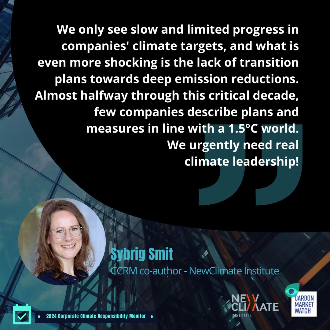 @ThomasDay_ @newclimateinst 🔴Climate leadership means setting adequate 1.5°C-aligned targets, reducing emissions significantly and rapidly, tracking and disclosing them, taking responsibility for residual emissions, and truthfully communicating about these efforts @sybrigsmit 👇