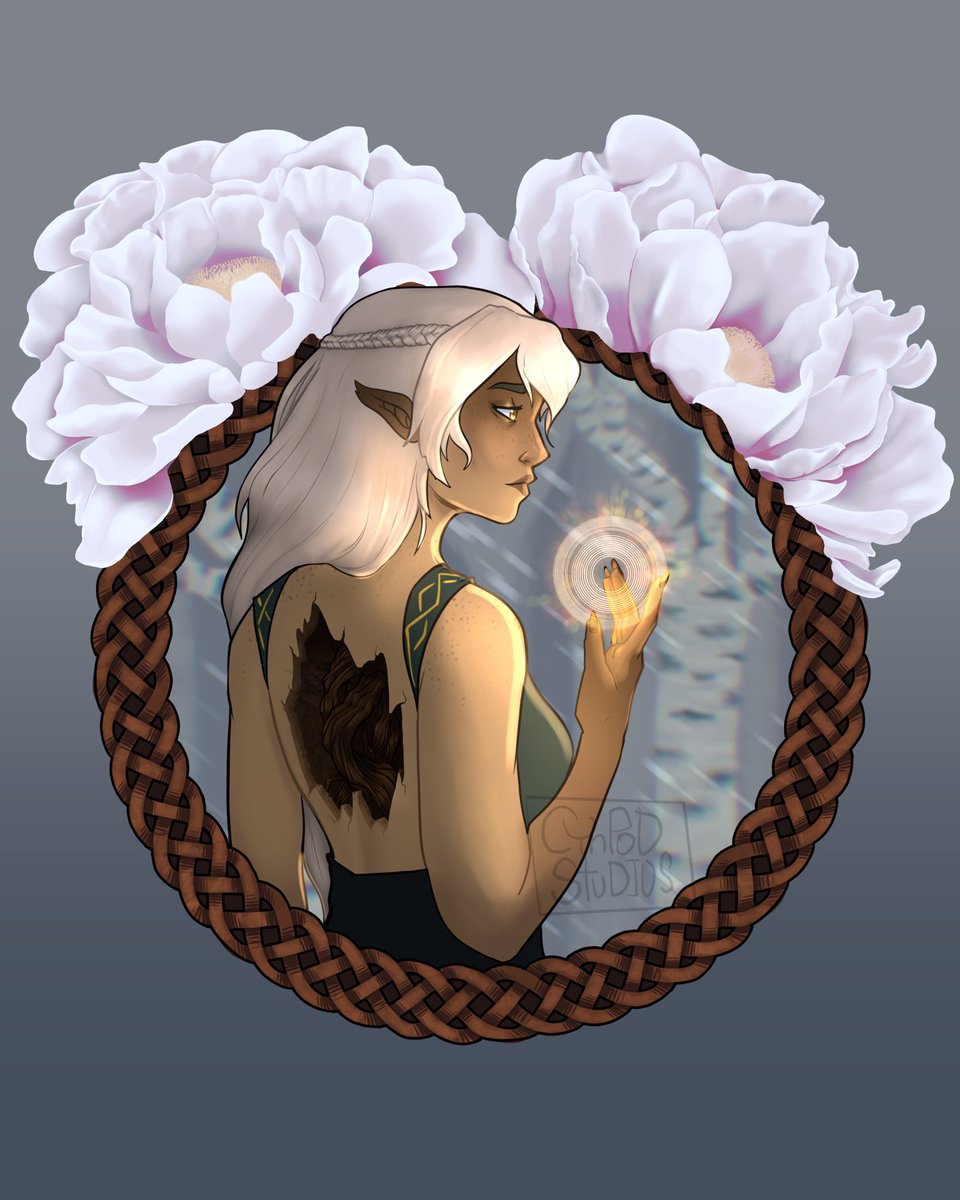 cynpodstudios's tweet photo. It’s #PortfolioDay ! 
Howdy! I’m Cynpod and I am a digital artist who loves making fantasy and TTRPG related art! 
Comms are open, check my pinned! https://t.co/cFgevSmgdE