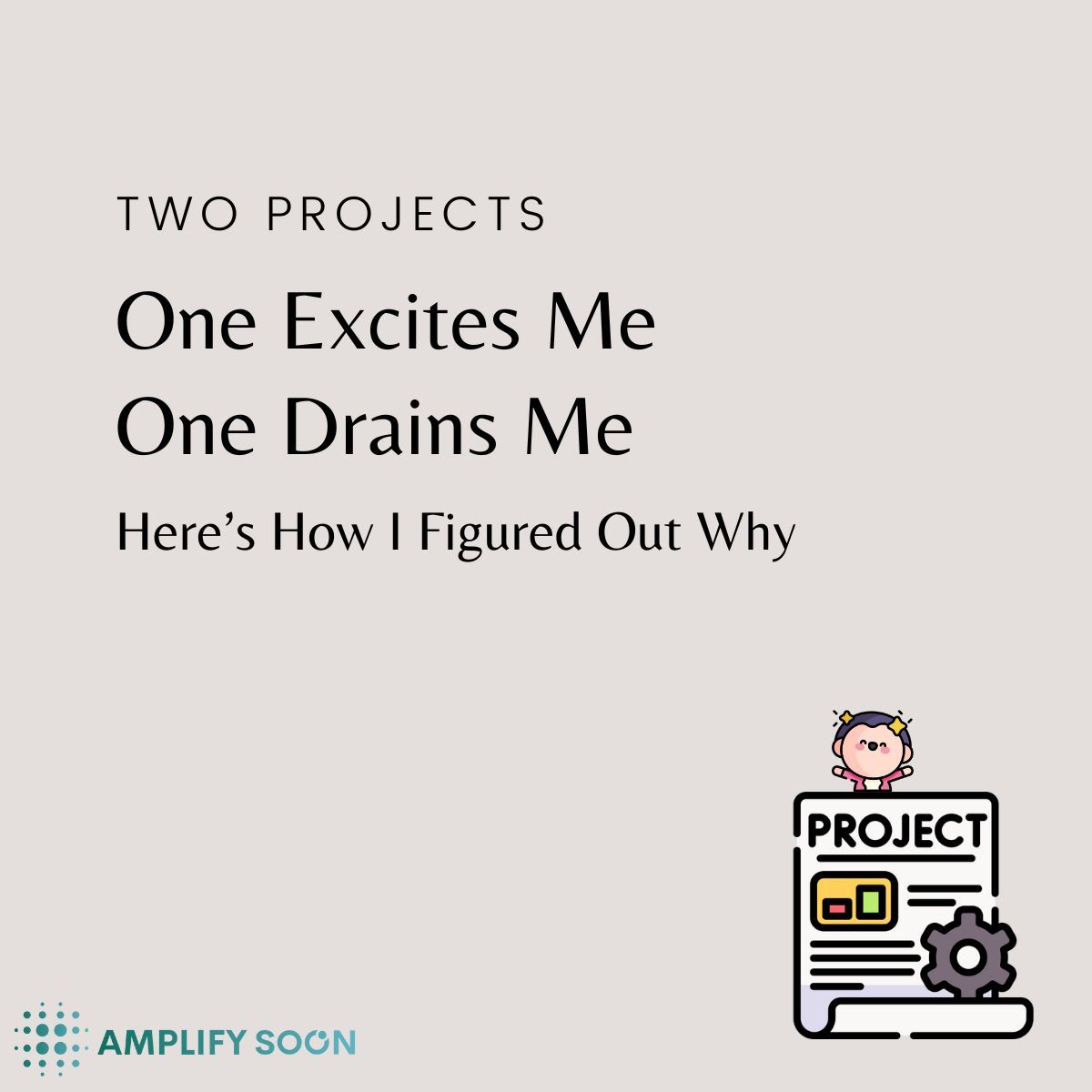 🚦I took on two new projects to manage
🚦Two projects of completely opposite characteristics. 

🚦As I got started with both, I quickly realized one of these energizes me, and the other one drains me. What is your guess? 

🚦Here's how I figured it out: ... more👇