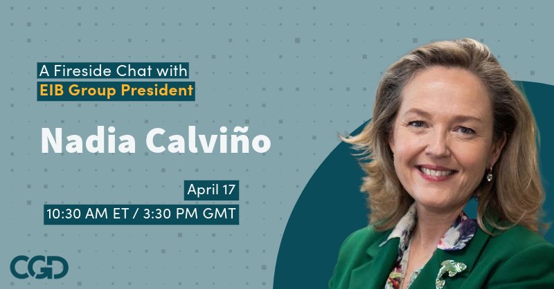 🌸 On the margins of this year's #SpringMeetings, join @EIB President @NadiaCalvino, @MasoodCGD, and @GavasMikaela as they discuss the EIB's new Group strategy, accelerating the energy transition, and more. Join us in DC or online ⬇ bit.ly/3VU9qR4