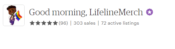 Over 300 sales on @Etsy and still growing! 💪 etsy.com/shop/LifelineM…