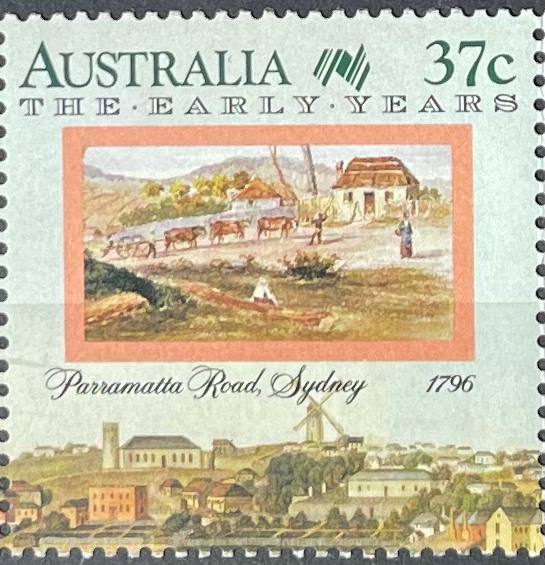 Stamp with cows. Australia 🇦🇺 1988. #Australia #stamps #cows #philately #cattle