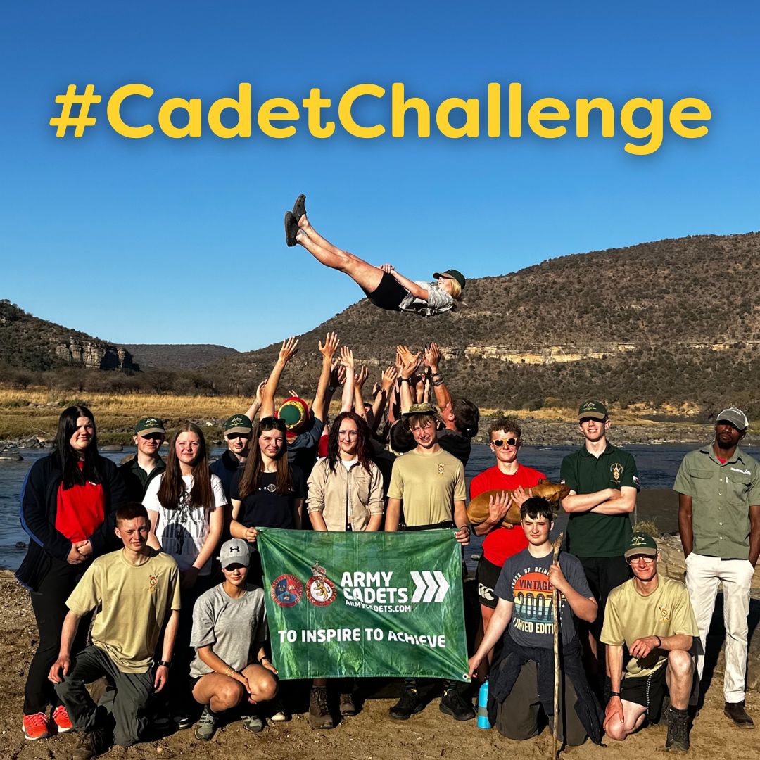 🚀 Our #Cadet Challenge is still in full swing as we kick off the new year! 🌟📅 Can you support the official charity of the Army Cadet Force by raising a minimum of £10 for the Cadet Challenge? Create your fundraising page today on Enthuse: armycadets.enthuse.com/profile/