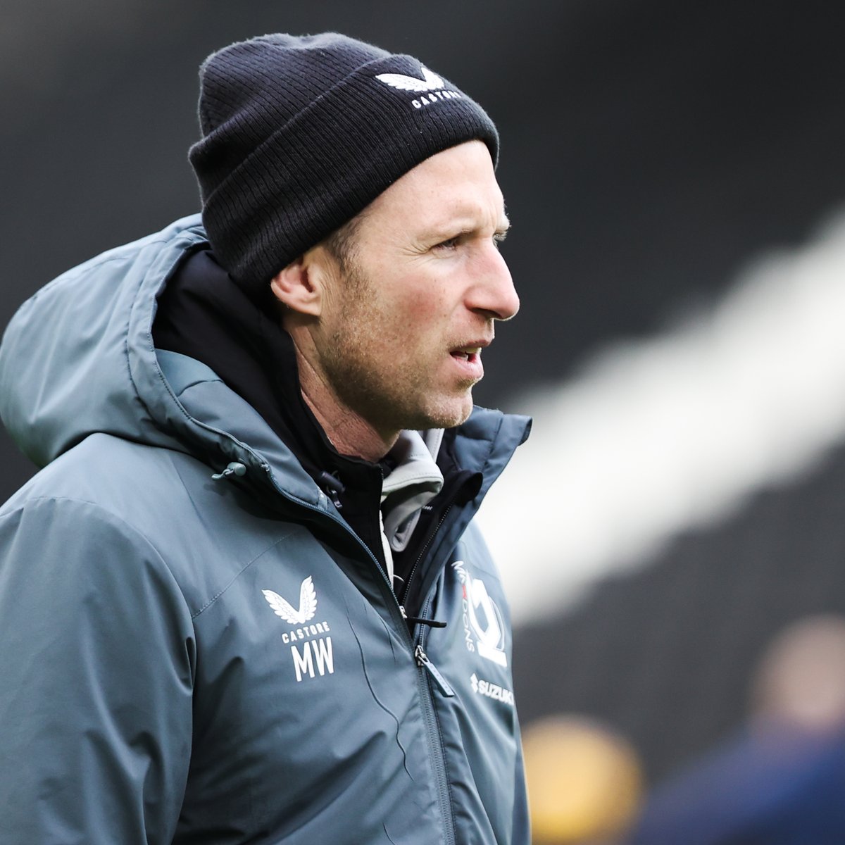 MKDonsFC's tweet photo. Mike Williamson and Max Dean will meet with the media ahead of Saturday's match against Mansfield Town at Stadium MK 🗣

Their press conferences will be available from 6pm this evening. https://t.co/zYgHcBes3I