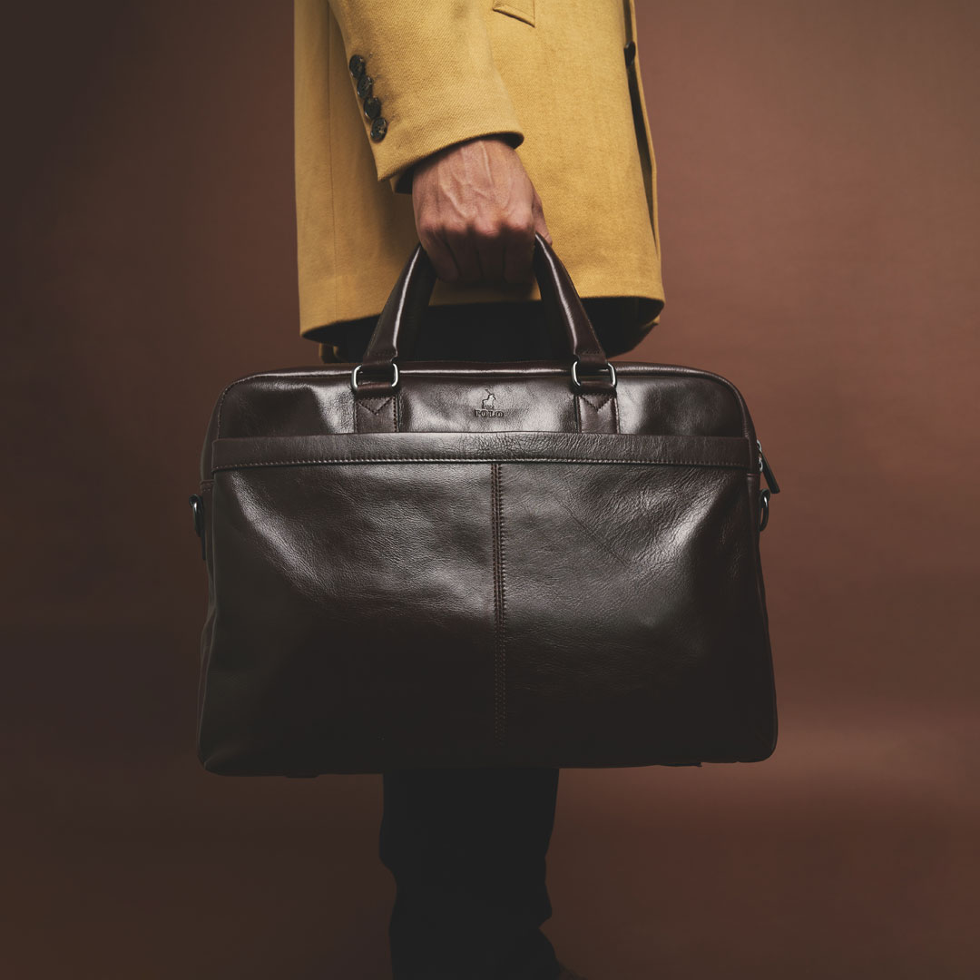 Leather. Dependable & durable, this is our favourite natural material used to create business bags and travel accessories. Its timelessness makes it a worthwhile investment. We believe in long lasting pieces that stand the test of time.

#AutumnWinter24 #PoloSouthAfrica