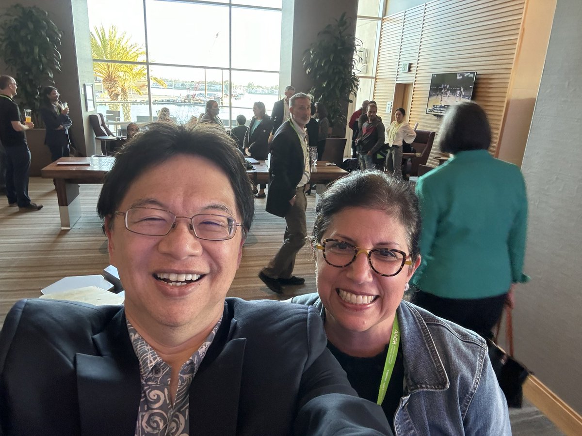 I enjoyed @AACR 2024 meetings. It was packed with committee and meetings with pharma, diagnostic companies, mentees, colleagues, collaborators, etc. Non-stop. I did not even have time to take pictures. :( I need to control my time more next year. #AACR24