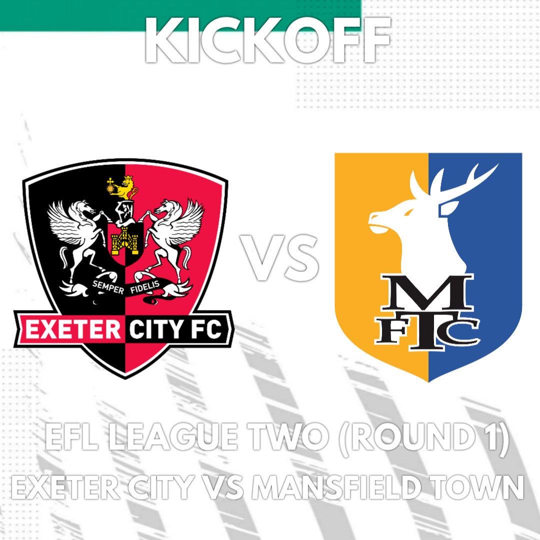 (KICKOFF) AT TOWN PARK

#FIFA21 #EFLLEAGUETWO #EXETERCITYVSMANSFIELD