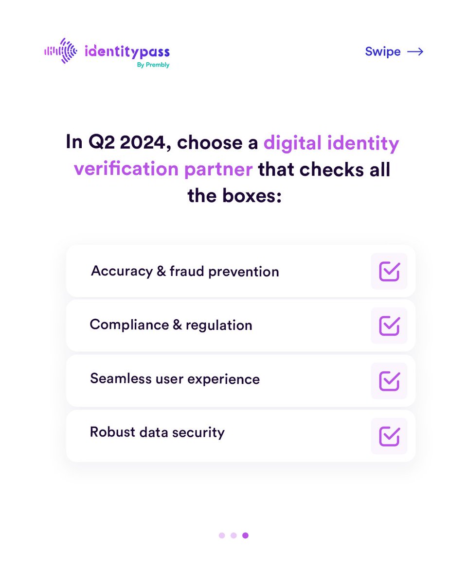 Choosing the right digital identity verification service provider is no longer a mere operational consideration; it is a strategic imperative that can significantly impact your business’s success, compliance, and customer trust.

Read more about how to choose the right identity