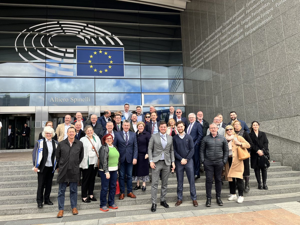 Thank you to MEPs @BarryAndrewsMEP & @BillyKelleherEU for taking the time to welcome the ITIC Council to the @EUparliament today🇪🇺