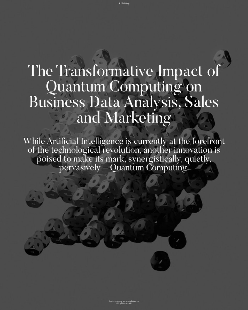 GroupRlab's tweet photo. While Artificial Intelligence is currently at the forefront of the technological revolution, another innovation is poised to make its mark, synergistically, quietly, pervasively -

https://t.co/Evqmy62Wsy https://t.co/7NaUoLTaYq