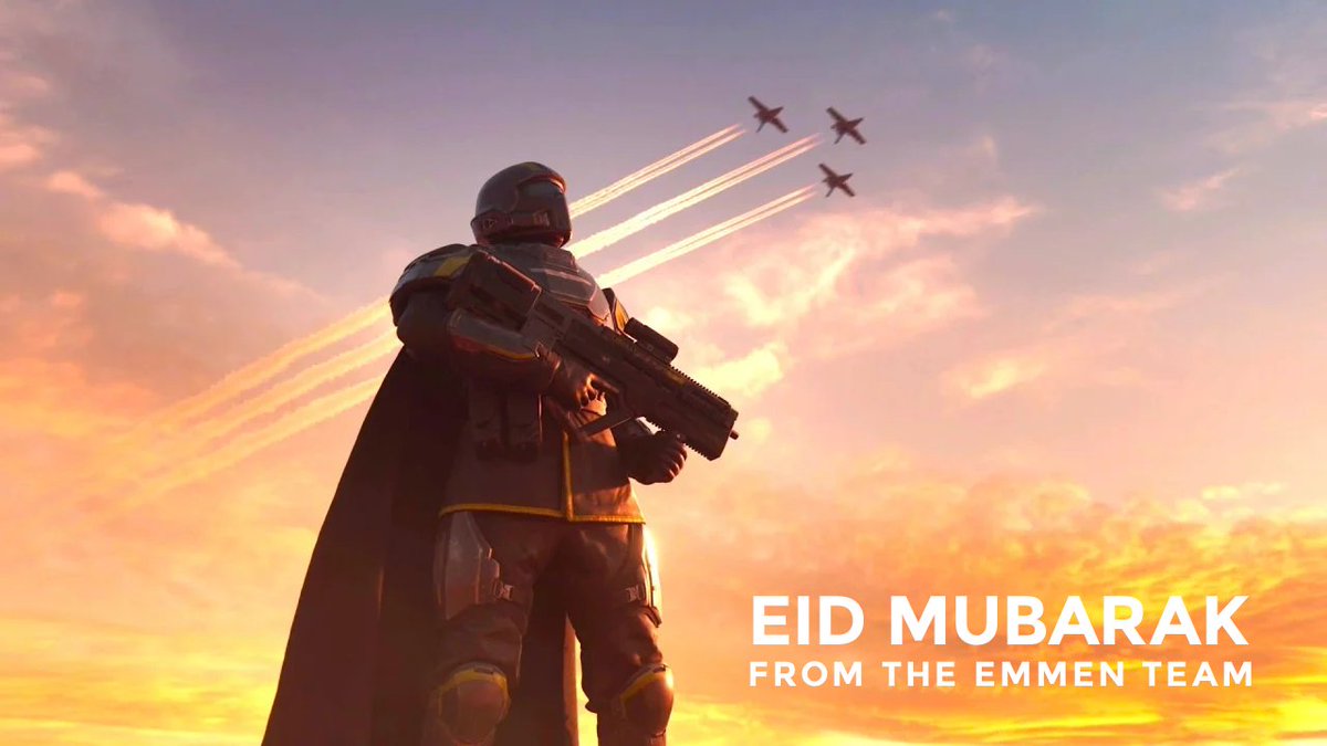 EmmenGaming's tweet photo. The Emmen Team wishes you a happy Eid full of joy and festivities! 

During this Eid, may your rank be high and your ping be low.

We'll be back with our regular content after the Eid holidays. See you then! https://t.co/y4X4TVVUmy